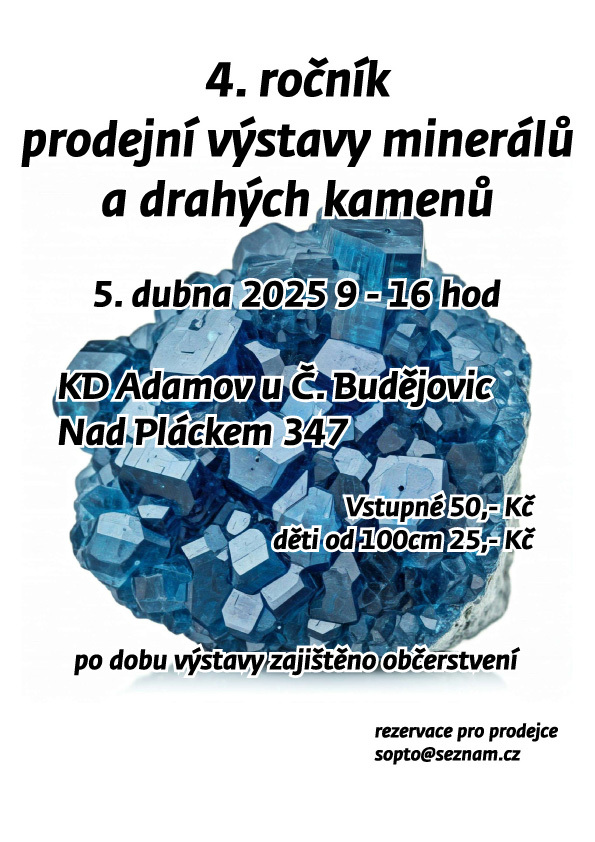 Burza minerálů a drahých kamenů